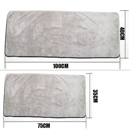 Ultra-Soft and Highly Absorbent Microfiber Towel for Quick-Drying, Multi-Purpose Use, and Gentle Care of Surfaces