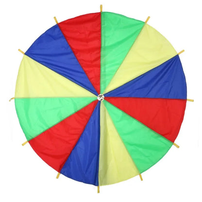 Large Play Parachute for Kids' Group Activities and Team Building Games