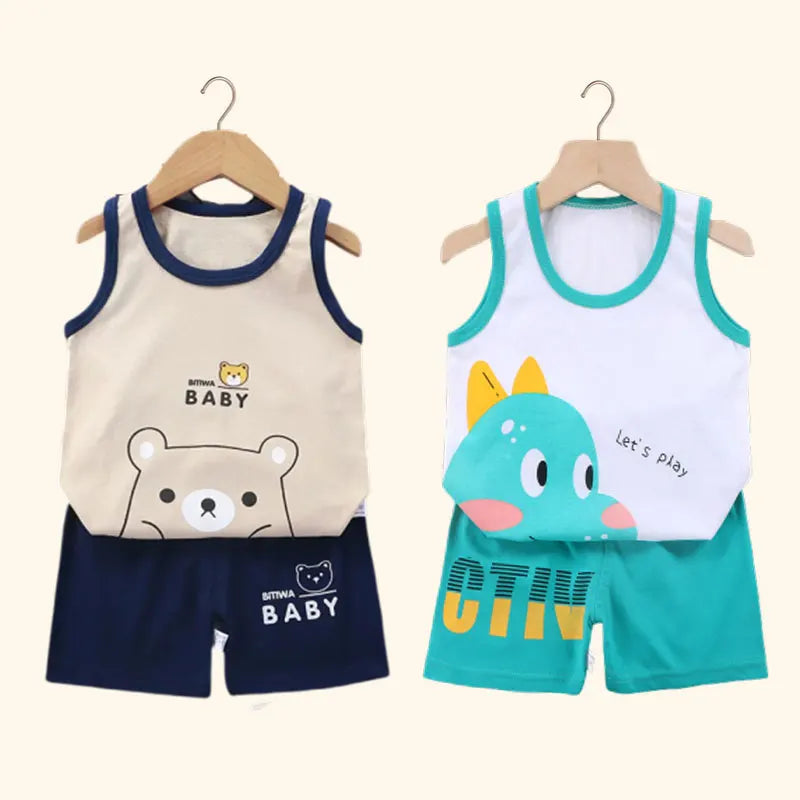 Comfortable Baby Boy and Girl Summer Wear