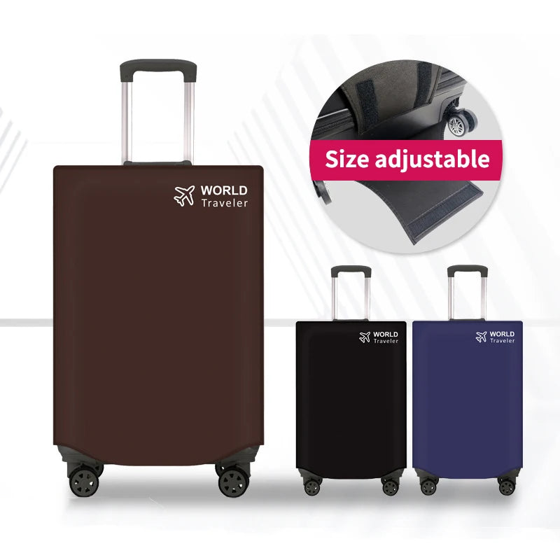 Adjustable Luggage Covers for Suitcase Protection, Elastic and Durable Travel Accessories with Multiple Size Options for Ultimate Suitcase Protection and Style