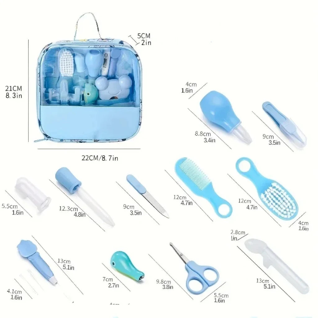 Comprehensive Baby Healthcare Kit with Essential Grooming and Care Tools