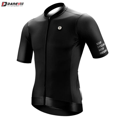 Men's and Women's Cycling Jerseys with Short and Long Sleeves, Featuring Full Zipper, Breathable Fabric, and Moisture-Wicking Technology for All-Season Performance and Comfort