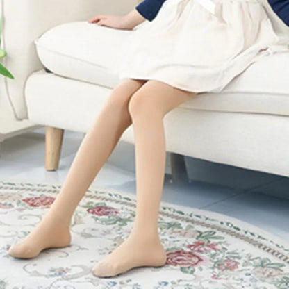 High-Quality Children's Tights with Elastic Waistband for Easy Dressing