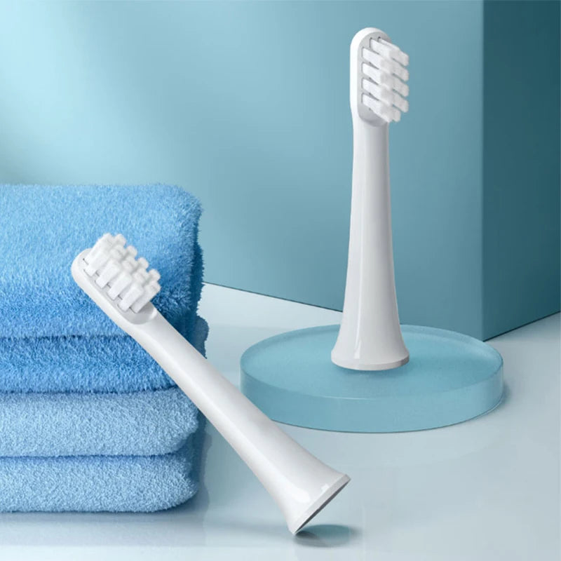 Pack of 14 Replacement Toothbrush Heads with Soft Bristles for Gentle and Effective Cleaning, Compatible with Electric Toothbrushes