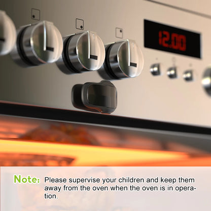 Secure Oven Door Lock for Child Safety and Home Protection, Easy to Install with Strong Adhesive, Ideal for Keeping Toddlers Safe from Kitchen Hazards