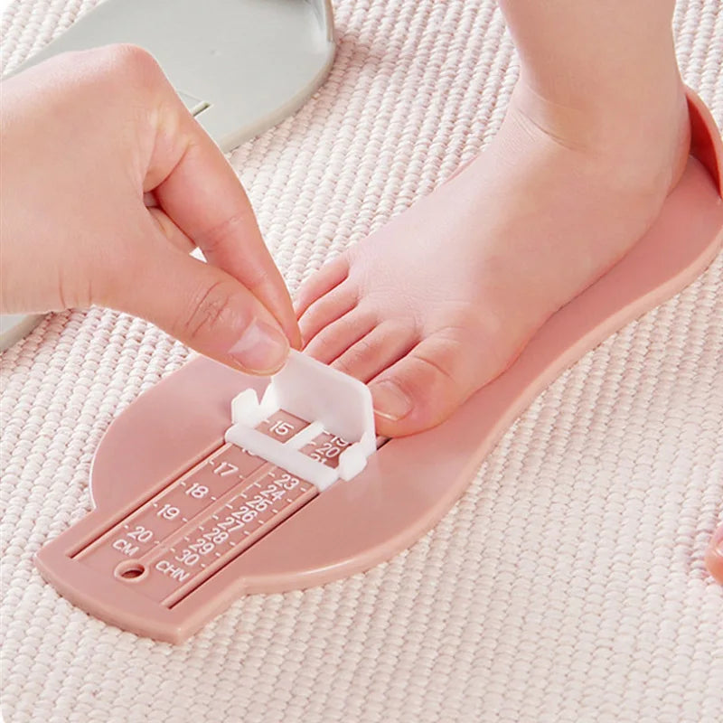 Adjustable Foot Measuring Tool for Babies and Toddlers with Easy-to-Read Scale for Accurate Shoe Sizing