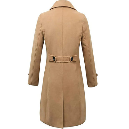 Men's Woolen Coat Winter/Fall Double Breasted