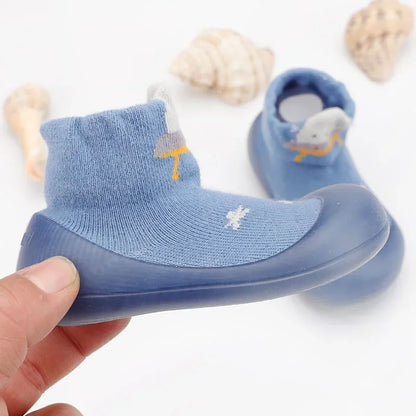 Soft Toddler Sock Shoes with Non-Slip Sole and Comfortable Fit for Indoor and Outdoor Use