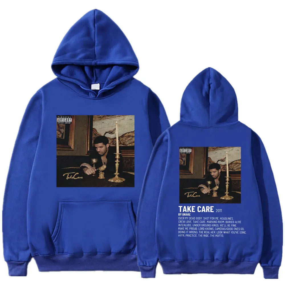 Men's Drake Music Album Take Care Pullover Hoodie