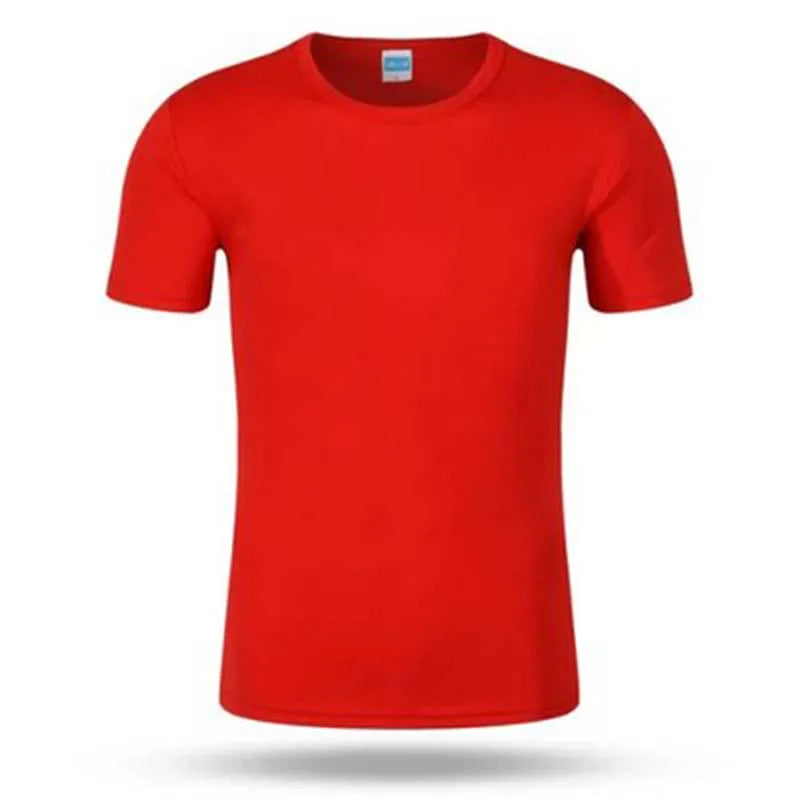 Custom Quick-Dry T-Shirts with Free Logo and Design Printing for DIY Personalization