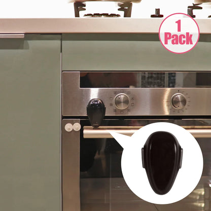 Oven Door Safety Lock with Heat-Resistant Design and Easy Installation to Prevent Accidental Openings and Ensure Child Safety, Single Pack