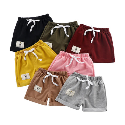 Stylish Kids' Casual Drawstring Shorts Collection – Comfortable and Versatile Summer Wear for Boys and Girls