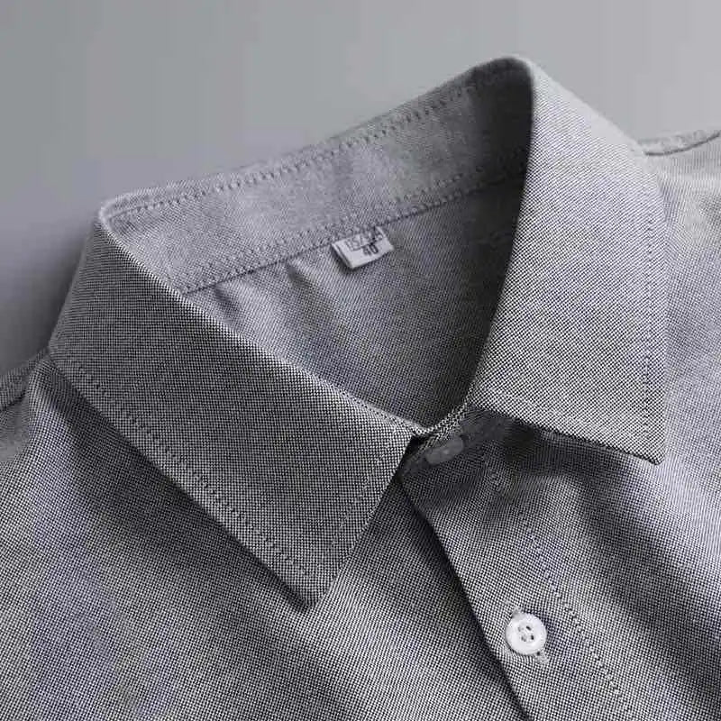 Detachable Half-Shirt Collar Bib with Button-Down Design for Layering and Fashionable Look