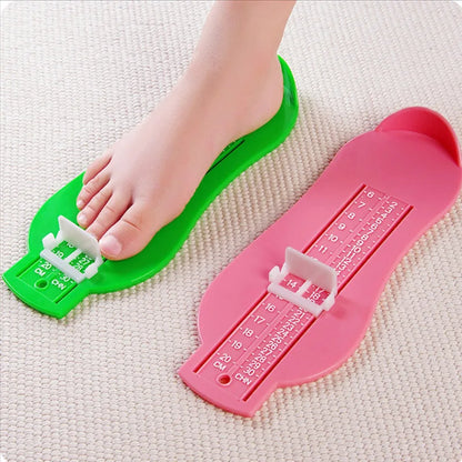 Adjustable Foot Measuring Tool for Babies and Toddlers with Easy-to-Read Scale for Accurate Shoe Sizing