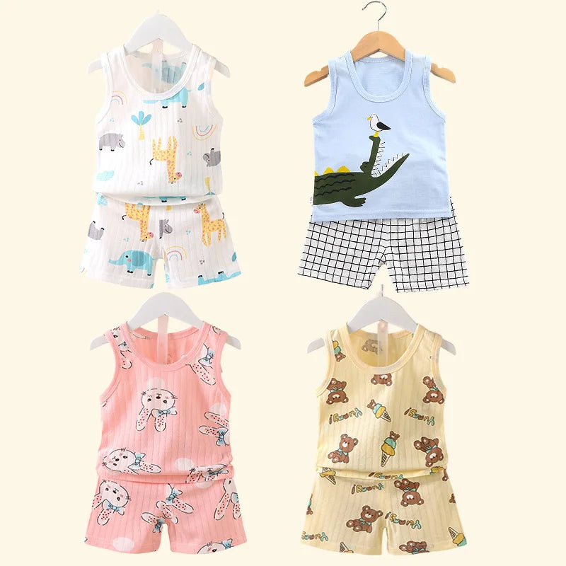 Lightweight and Comfortable Infant Two-Piece Clothing