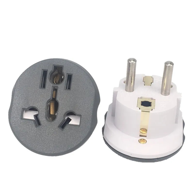 Universal Travel Power Adapter Plug with 16A 250V Rating, CE Certified, and Multi-National Compatibility for Safe and Convenient Electrical Connections