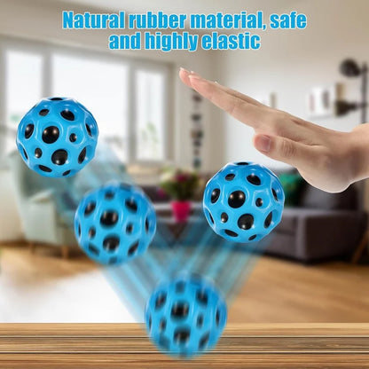 Textured Sensory Ball Toy for Kids, Handheld Squeeze Ball with Unique Hole Design, Stress Relief and Tactile Stimulation, Ideal for Developing Motor Skills and Focus, Suitable for Children and Adults