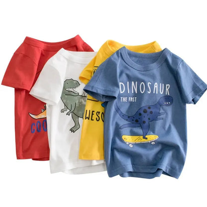 Soft Cotton Short Sleeve Tees for Kids