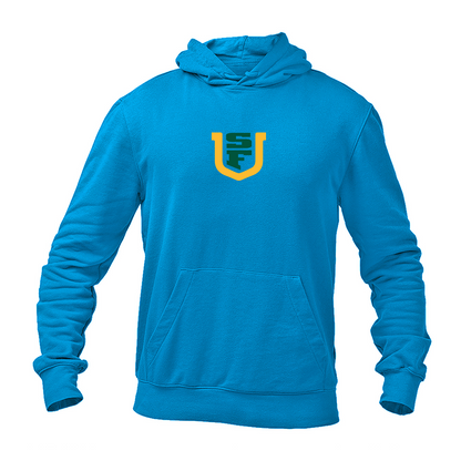Men's San Francisco Dons Logo Gildan  Heavy Blend Hooded Sweatshirt
