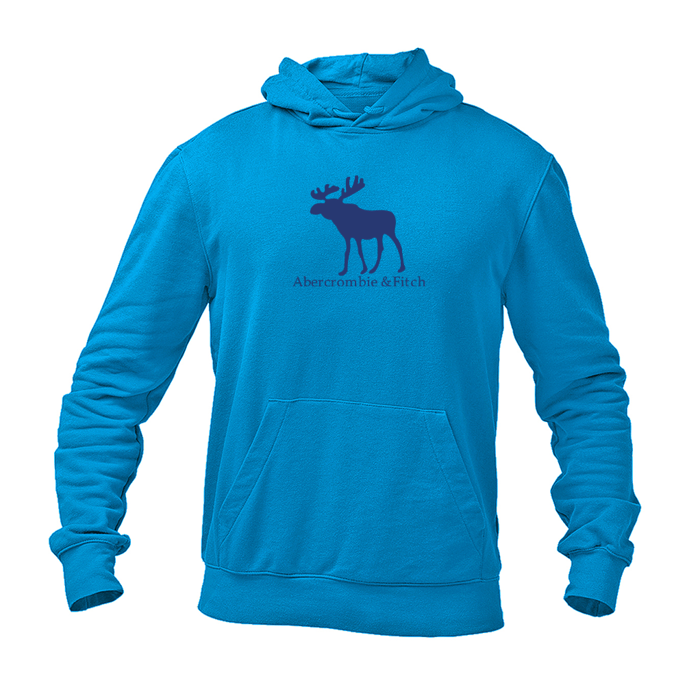 Men's  Abercrombie & Fitch Moose Logo Softstyle Midweight Hooded Sweatshirt