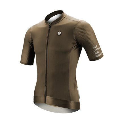 Men's and Women's Cycling Jerseys with Short and Long Sleeves, Featuring Full Zipper, Breathable Fabric, and Moisture-Wicking Technology for All-Season Performance and Comfort