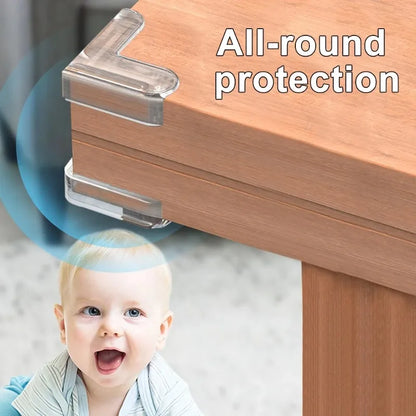 Multi-Pack Transparent Corner Guards for Baby Safety - 4/8/12/16 Pieces