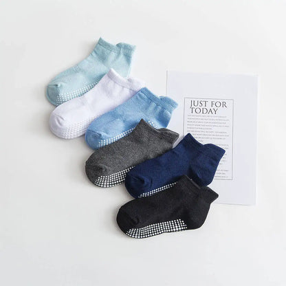 Non-Slip Ankle Socks for Toddlers and Kids – Comfortable and Safe Footwear for Indoor and Outdoor Play