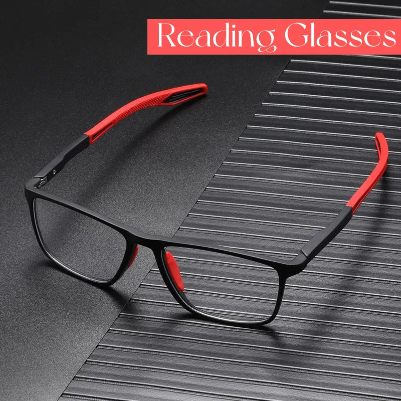 Lightweight Reading Glasses with Flexible Temples and Comfortable Fit for Daily Use