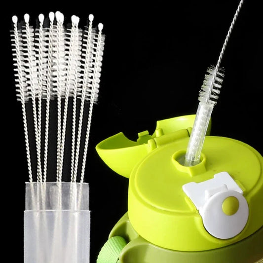 Set of Straw Cleaning Brushes for Thorough and Easy Cleaning of Baby Bottles and Sippy Cups