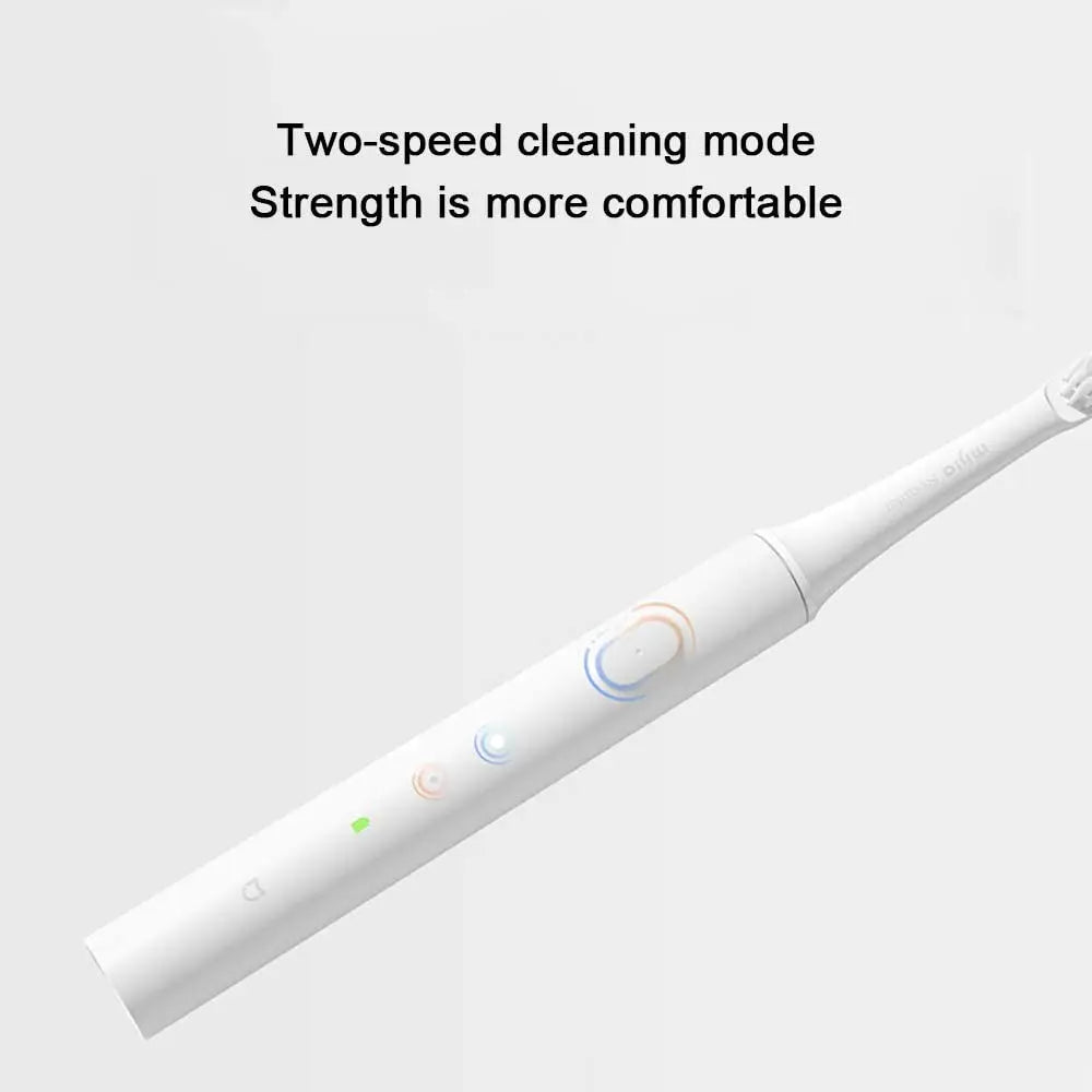 Xiaomi Electric Toothbrush with Two-Speed Cleaning Mode, Long Battery Life, Waterproof Design, and Replacement Heads for Effective Oral Hygiene