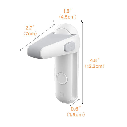 Secure Door Handle Lock for Child Safety, Ideal for Preventing Accidental Openings and Enhancing Home Security