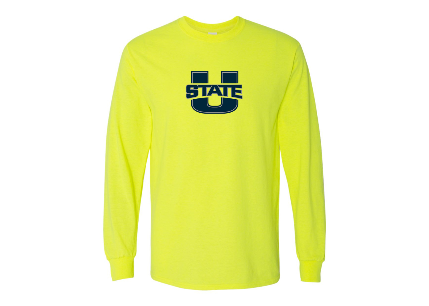 Men's Utah State Aggies Gildan Heavy Cotton Long Sleeve T-Shirt