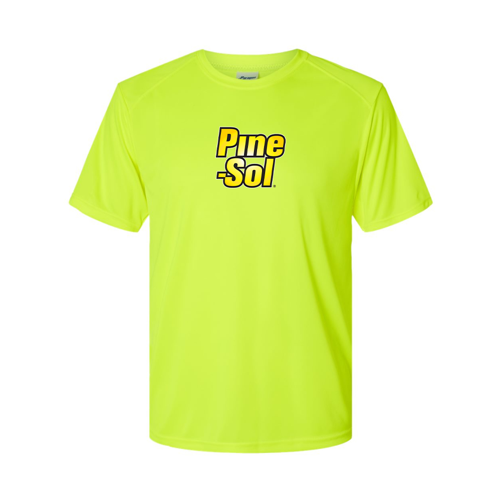 Men's Pine Sol Logo Polyester T-Shirt
