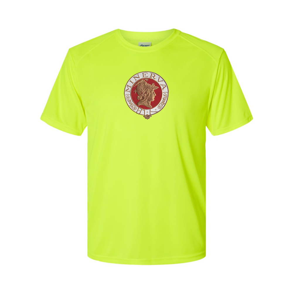Men's Minerva Cars Logo Polyester T-Shirt
