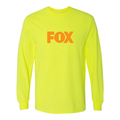 Men's  Fox  Gildan Heavy Cotton Long Sleeve T-Shirt