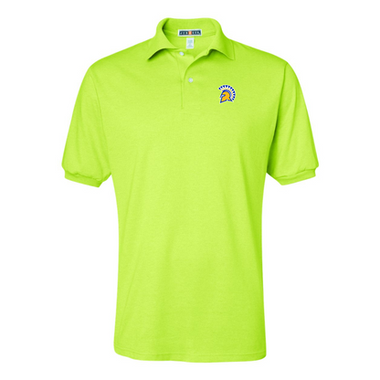 Men's San Jose State Spartans Logo JERZEES  SpotShield polo