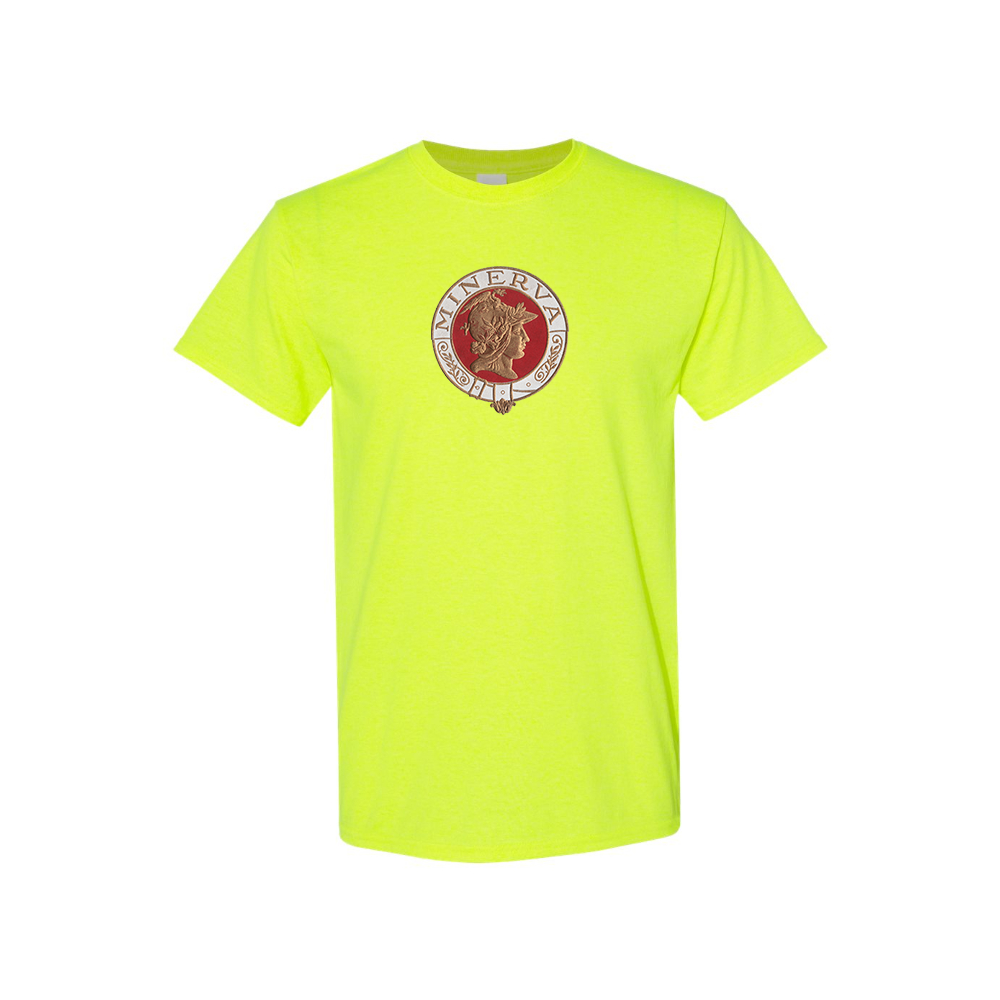 Men's Minerva Cars Logo Cotton T-Shirt