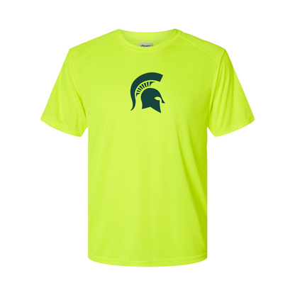 Men's Michigan State Spartans Logo Polyester T-Shirt