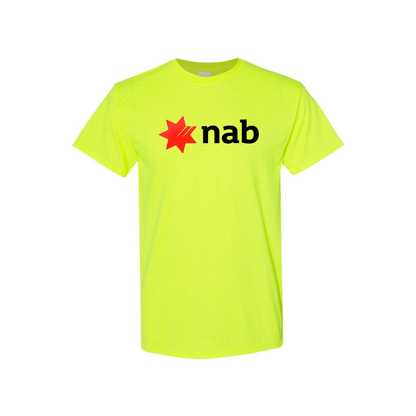 Men's NAB (National Australia Bank) Logo Cotton T-Shirt