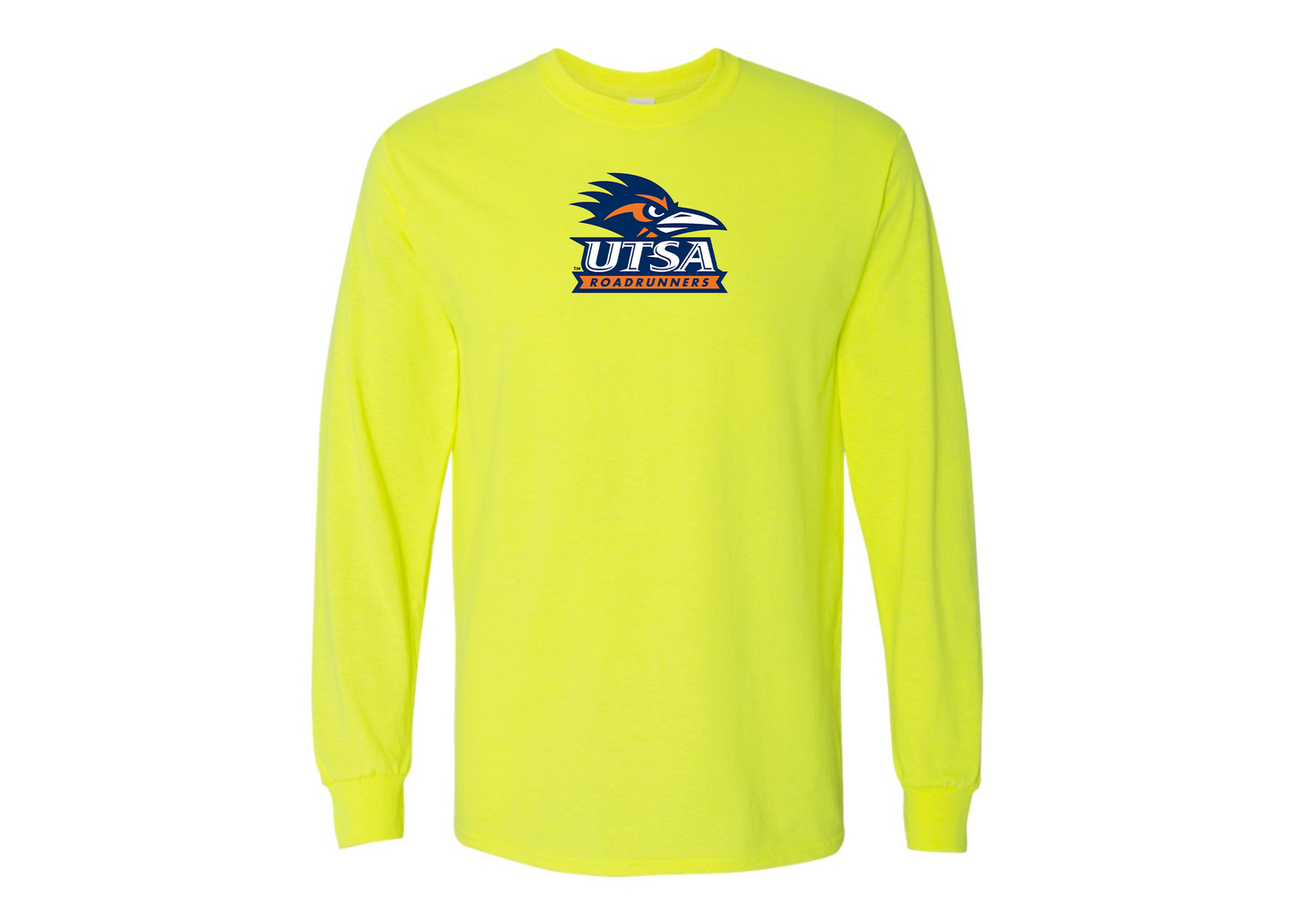 Men's Texas SA Roadrunners Gildan Heavy Cotton Long Sleeve T-Shirt