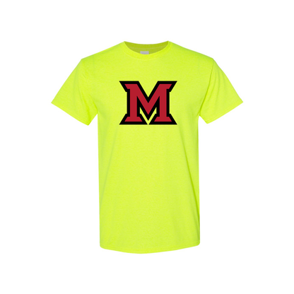 Men's Miami Ohio RedHawks Logo Cotton T-Shirt