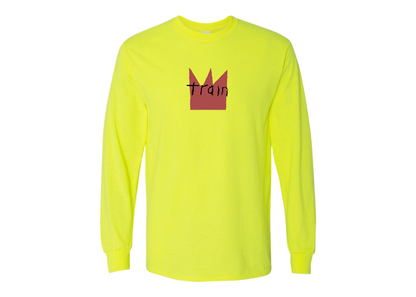 Men's Train Gildan Heavy Cotton Long Sleeve T-Shirt