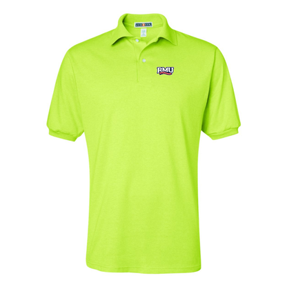 Men's Robert Morris Colonials Logo JERZEES  SpotShield polo