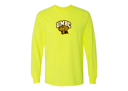Men's UMBC Retrievers Gildan Heavy Cotton Long Sleeve T-Shirt