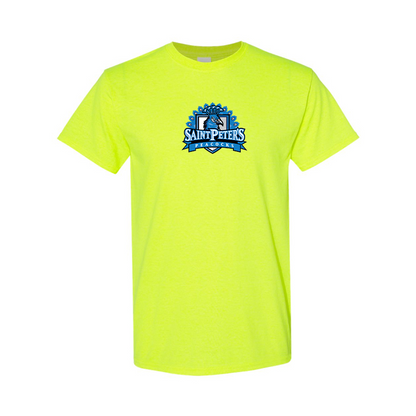 Men's Saint Peters Peacocks Logo Cotton T-Shirt