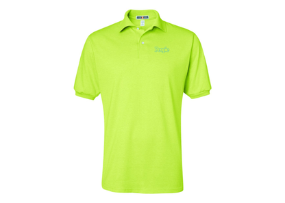 Men's People Magazine Logo JERZEES  SpotShield polo