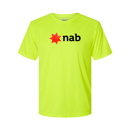 Men's NAB (National Australia Bank) Logo Polyester T-Shirt