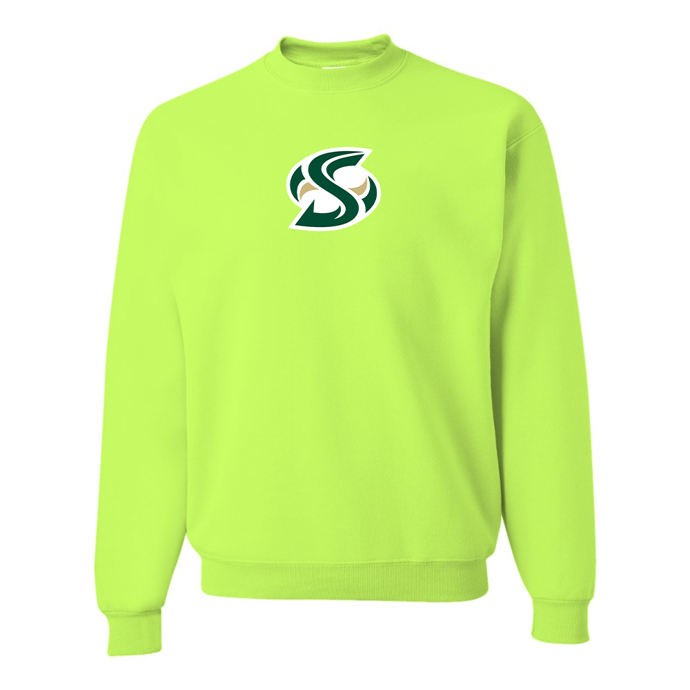 Men's Sacramento State Hornets Logo   JERZEES NuBlend Crewneck Sweatshirt