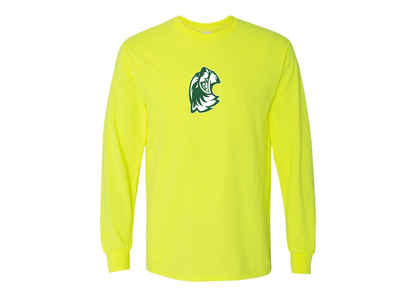 Men's Utah Valley Wolverines Gildan Heavy Cotton Long Sleeve T-Shirt