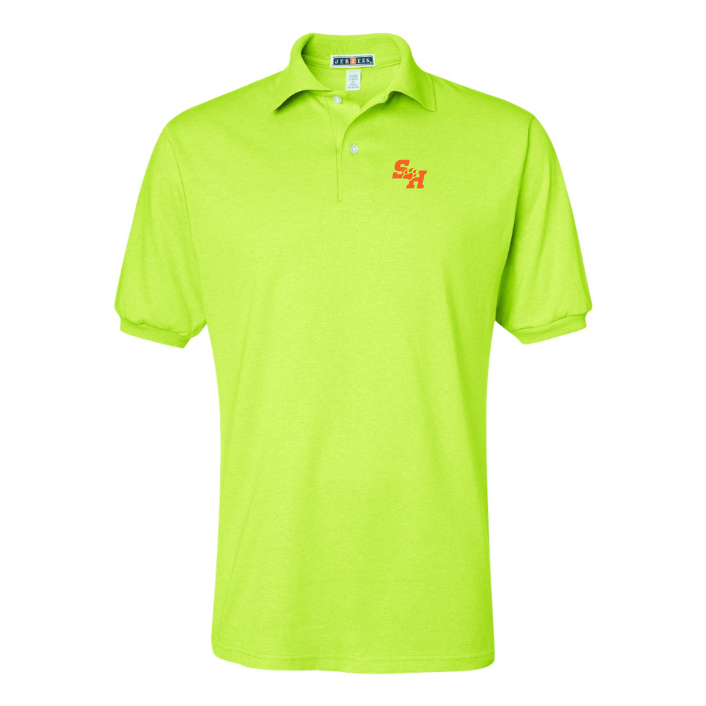 Men's Sam Houston State Bearkats Logo JERZEES  SpotShield polo